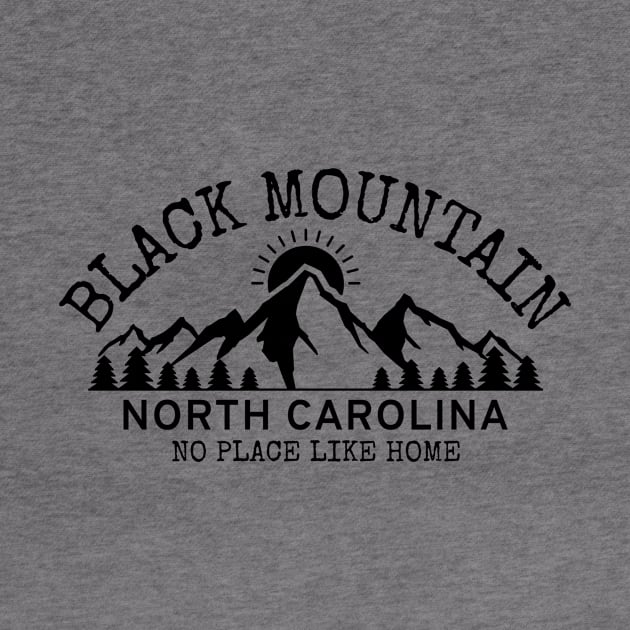 Black Mountain, North Carolina Hometown by Mountain Morning Graphics